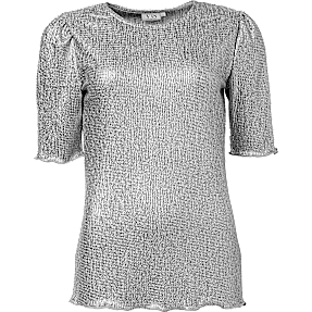 VRS dame top str. S - sølvfarvet