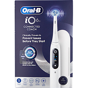 Oral-B iO6s elektrisk tandbørste - hvid