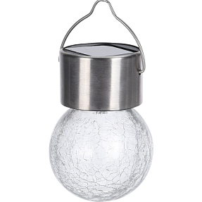 Carole Krakeleret glaspære med solcelle