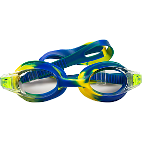 Juniorsvømmebriller - blå og gul