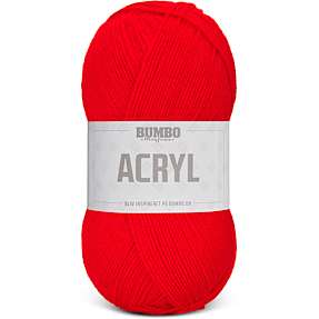 BUMBO Akrylgarn - Rød 007