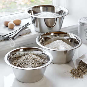 Steel-Function skålesæt - rustfrit stål