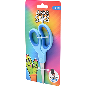 Danpen junior saks 14 cm - blå