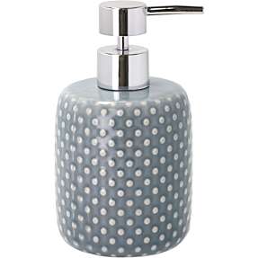 Sofia sæbedispenser - blå og hvid