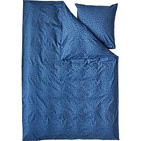 Salling sengetøj 140x220 cm - blå Line Art