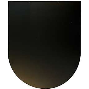 Morsø Halvcirkel stålgulvplade