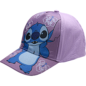 Lilo & Stitch børne kasket str. 54 - lilla