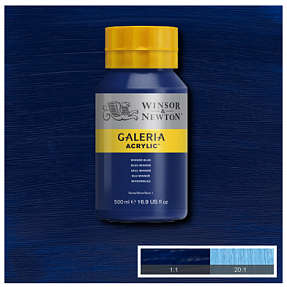 Galeria akrylmaling 500 ml - Winsor Blue