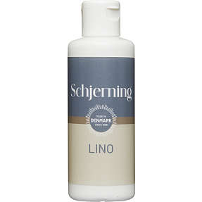 Schjerning trykfarve linoleum - hvid