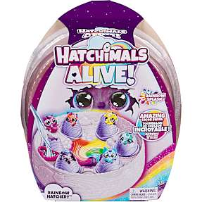 Hatchimals Alive Rainbow Hatchery figursæt