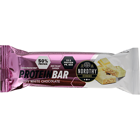 Proteinbar m. hvid chokolade