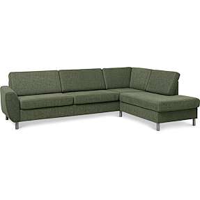 Madrid Nordic højrevendt open-end sofa - grøn