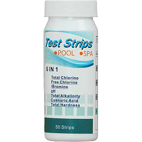 DenForm 6-i-1 teststrips til spabad og pool