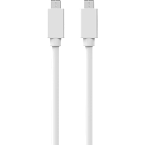 Prosonic kabel 1 meter - hvid