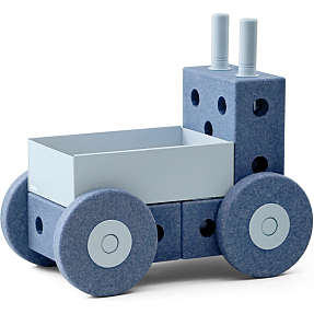 MODU 3-i-1 Gåvogn - Deep Blue/Sky Blue