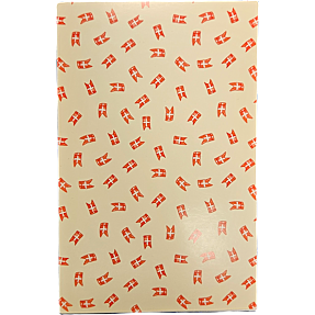 Salling kort med kuvert - flag