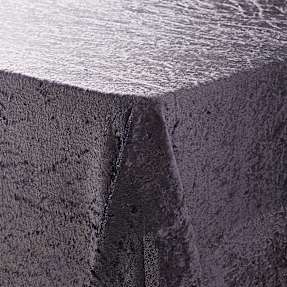 Nervøs velour dug - mørkeblå