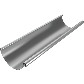 Grøvik tagrendepakke i aluminium 12 meter