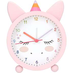 Ylvi vækkeur - lyserød