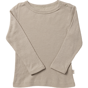808 baby uld bluse str. 68 - beige