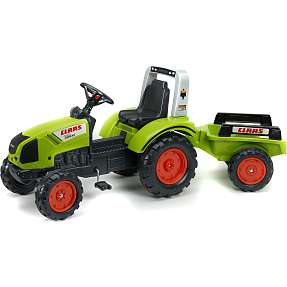 Falk Toys Claas traktor med vogn