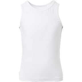 VRS børne undertrøje str. 98/104 - hvid