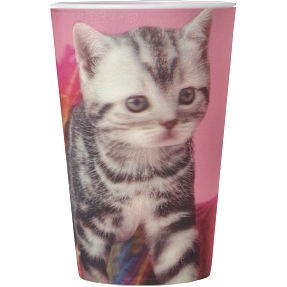 Kop med 3D print – flere varianter – assorteret