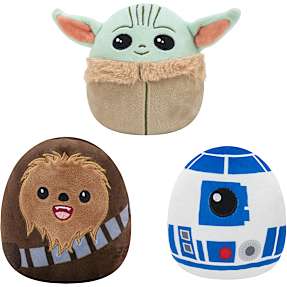 Squishmallows Star Wars bamse 13 cm - assorteret