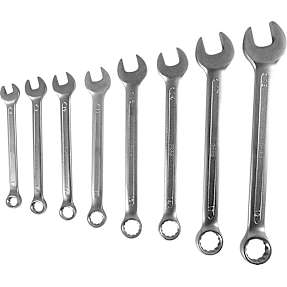 Ringgaffelnøglesæt 8 stk