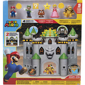 Nintendo Deluxe Bowser slot med 4 figurer