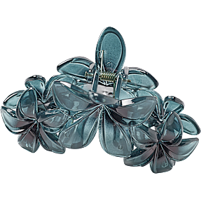 CBYH dame blomster hårklemme - mørkeblå