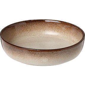 Søholm Sonja suppetallerken - brun (Ø: 18 cm)