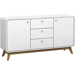 Caitlin skænk - hvid