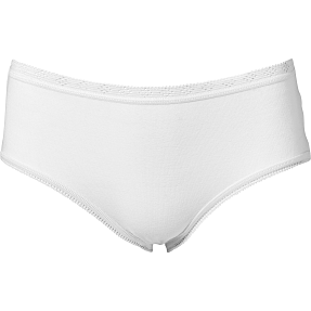 VRS dame 2-pak midi trusse str. 40 - hvid