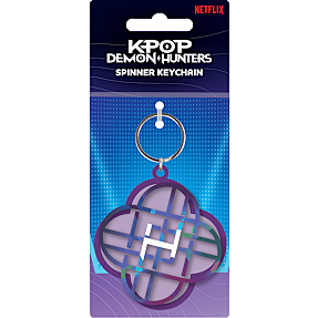 Kpop Demon Hunters spinner nøglering