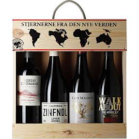 Gaveæske m. vin