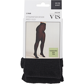 VRS strømpebukser str. 42/46 - sort