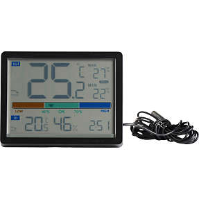 Day termometer inde/ude med ledning