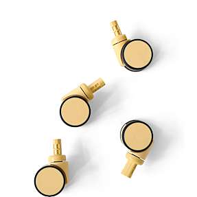 Hjul til opbevaringskasse - honey yellow