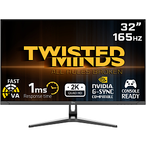 Twisted Minds TM32QHD165VA 32" gaming skærm