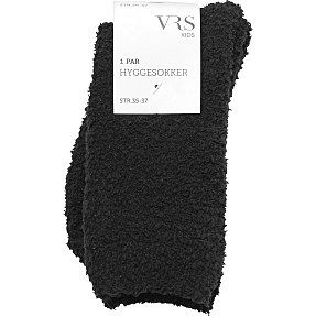 VRS børne hyggestrømper str. 26/30 - sort