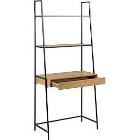 Seaford reol - egetræslook og sort