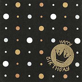 Windsor mønstrede servietter 33x33 cm 20-pak