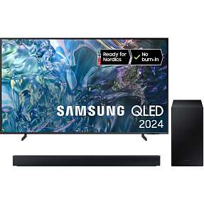 Samsung 55" TV TQ55Q60D + HW-C440 Soundbar
