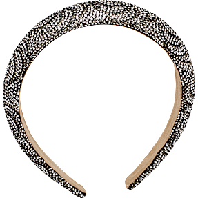 CBYH dame hårbøjle - sølvfarvet