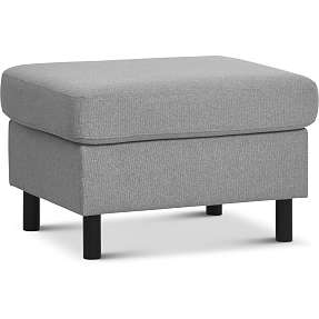 Rom Nordic puf - lysegrå