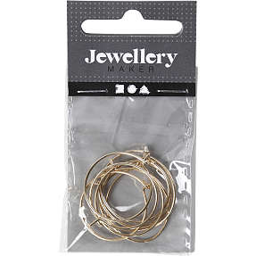 Creoler, forgyldt, 8stk.