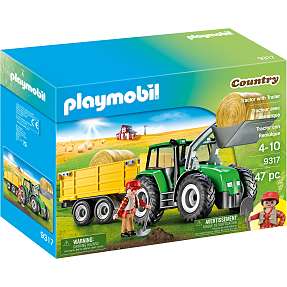 Playmobil 9317 traktor med trailer