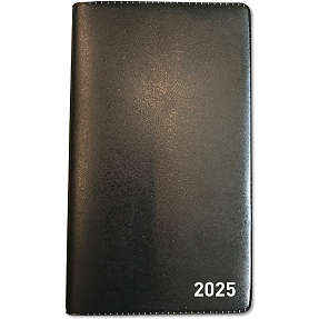 Mini kalender 2025 - sort