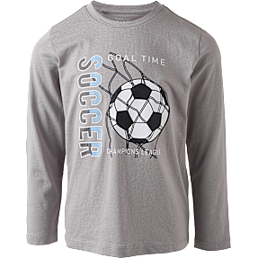 VRS børne bluse str. 110/116 - grå